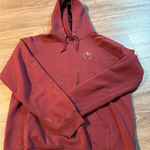 Men's Maroon Hoodie